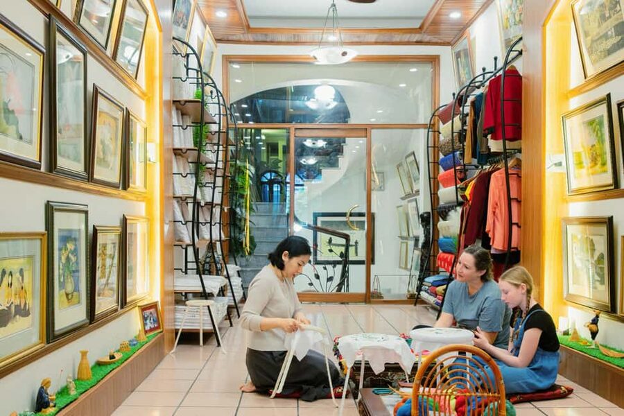 Hanoi's Heritage: Embroidery Workshop in Ancient House - What You Actually Make and Take Home