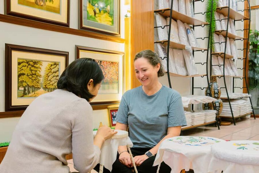 Hanoi's Heritage: Embroidery Workshop in Ancient House - How Long the Session Takes