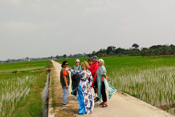 Hanoi Sidecar Tour: Hanoi Countryside Food, Culture & Daily Life - Riding a Vespa sidecar through the farms