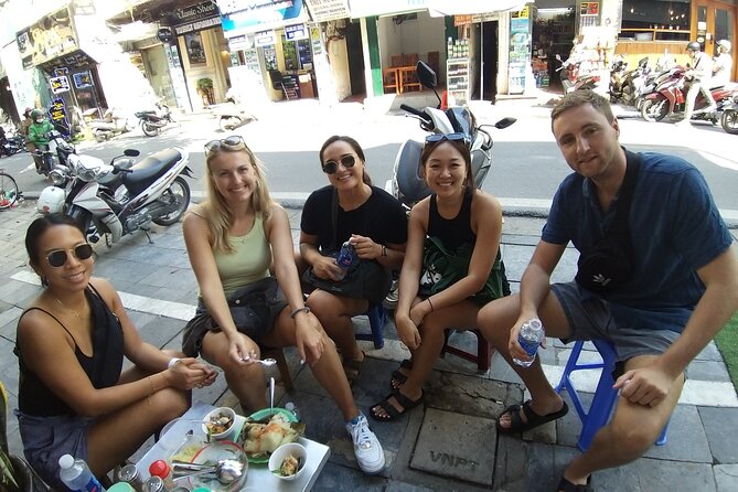 Hanoi Street Food Adventure: Train Street & Local Delights - Reaching Train Street after the food walk