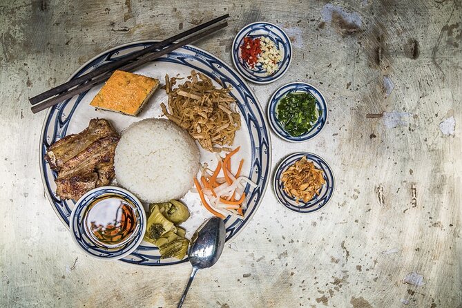 Hanoi Street Food Tour By Motorbike + Sightseeing SAFE & FUN - Steam rice pancakes in the Old Town