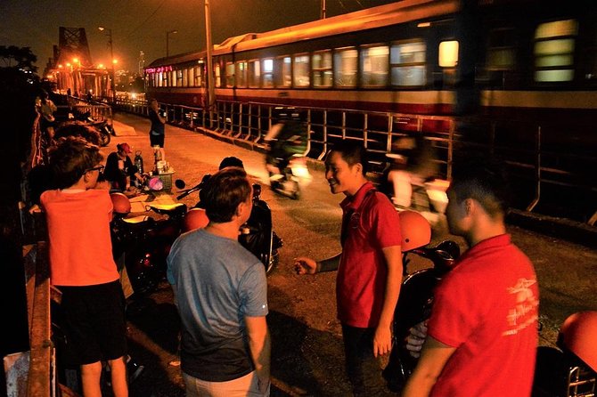 Hanoi Vespa Tours: Hanoi After Dark Vespa Food Tours - Grilled pork and the evening meal