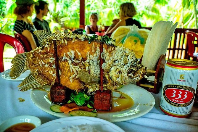 HCM:Mekong Delta Boat,Khotcake cooking Coconut Village,SmallGroup - What the $16.85 price really covers