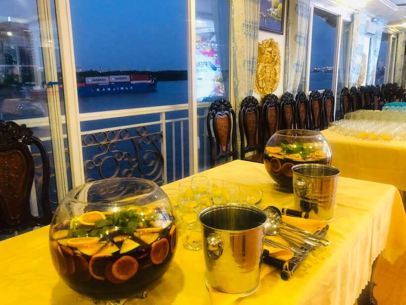 HCM: Saigon River Dinner Cruise - Returning to the harbor around 9:30 PM