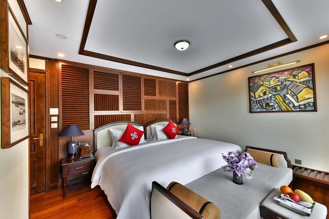 Heritage Cruises Best Luxury Cruise to Halong and Lan Ha Bay 2D1N - Brunch, checkout, and return to Tuan Chau