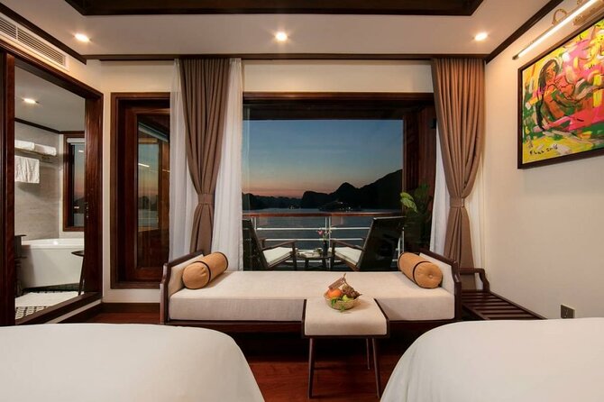 Heritage Cruises Best Luxury Cruise to Halong and Lan Ha Bay 2D1N - Food, comfort, and the strongest praise