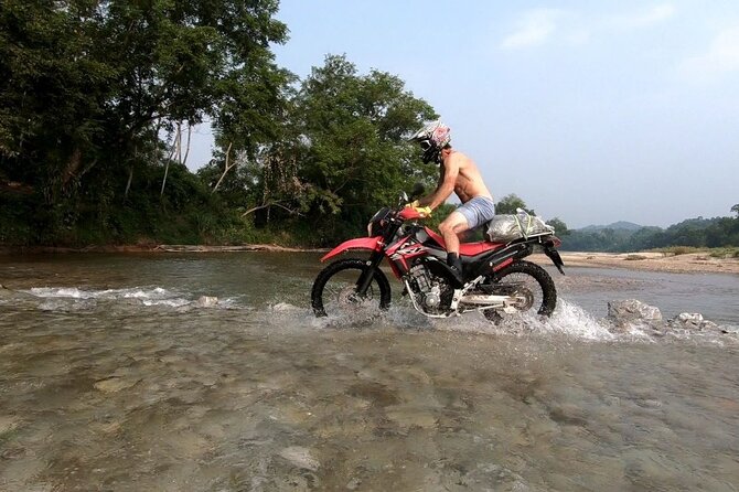 High Quality Motorcycle Dirt Bike 3 Days Tour + Private Room - Day three: waterfall trails and the ride back