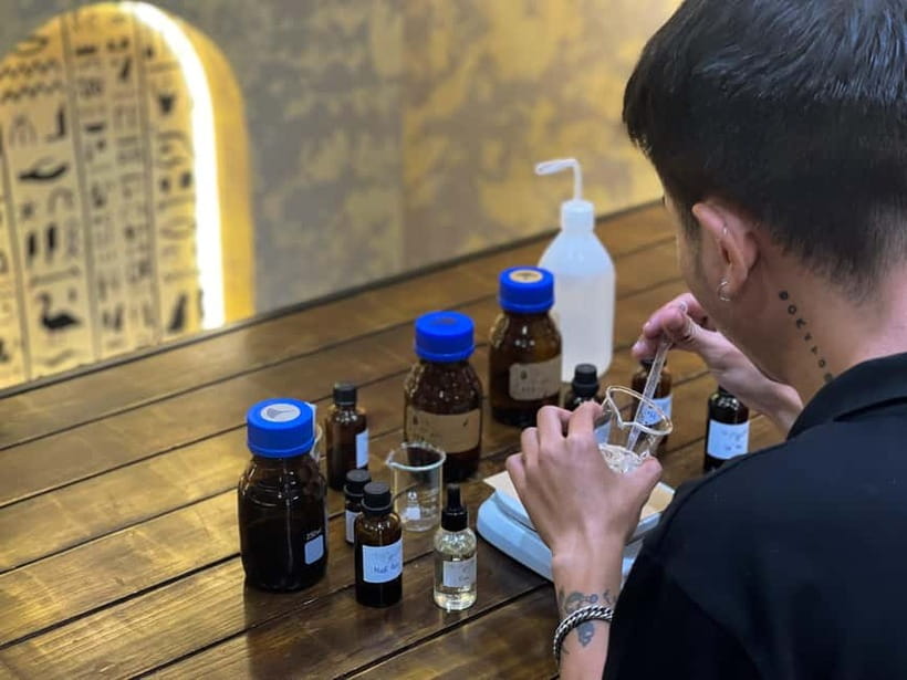 High Quality Perfume Making Workshop in Ho Chi Minh City - Choosing a bottle and adding your personal touch