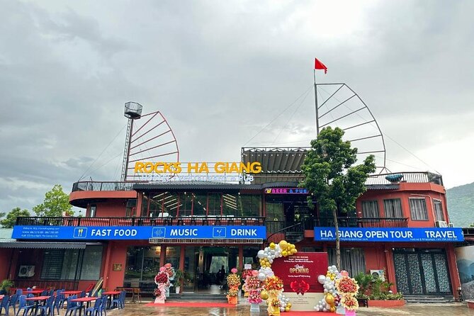 High Quality Small Group Ha Giang Loop Car Tour 2 Days 2 Nights - Lung Cu Flagpole near the northern border