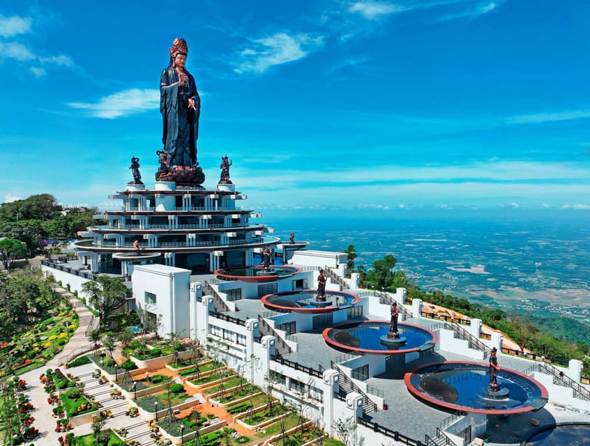 Ho Chi Minh: Black Virgin Mountain & Cao Dai Temple Tour - Linh Son Tien Temple, Thanh Long Cave, and the Lady Buddha