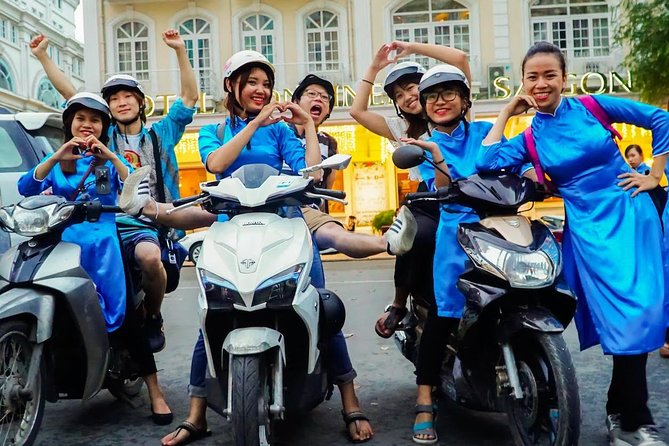 Ho Chi Minh Night Tour by Motorbikes with Female Rider | KissTour - Riding through the city with a local guide