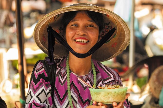 Hoi An at Sunset: Authentic Local Street Food Tour - Cao lau, Hoi An’s signature noodle bowl