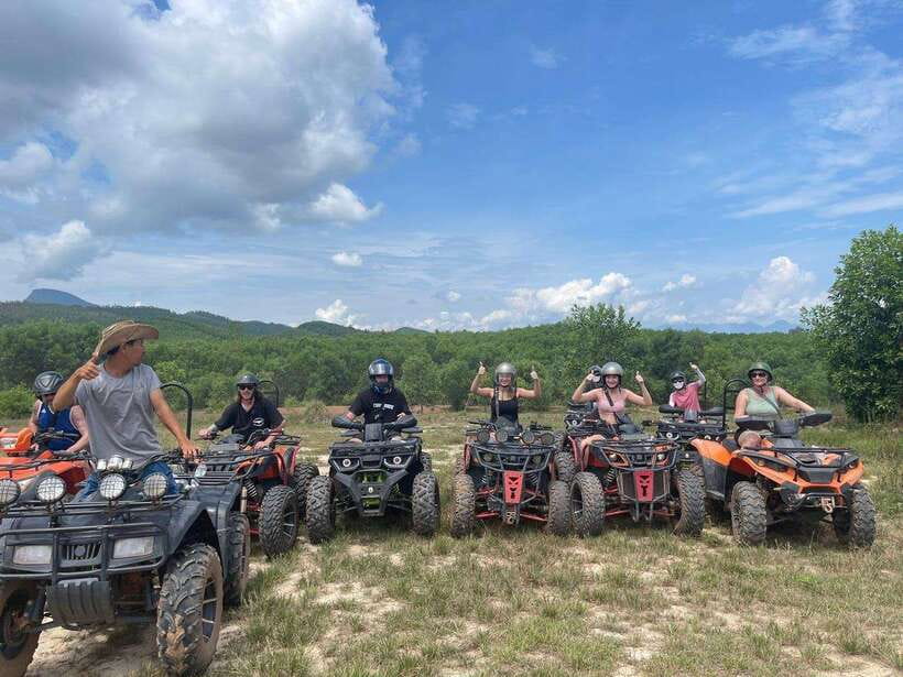 Hoi An: ATV Quad Bike Adventure and BBQ Feast - Leaving Hoi An by van