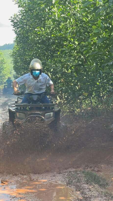 Hoi An: ATV Quad Bike Adventure and BBQ Feast - Meeting local people along the route