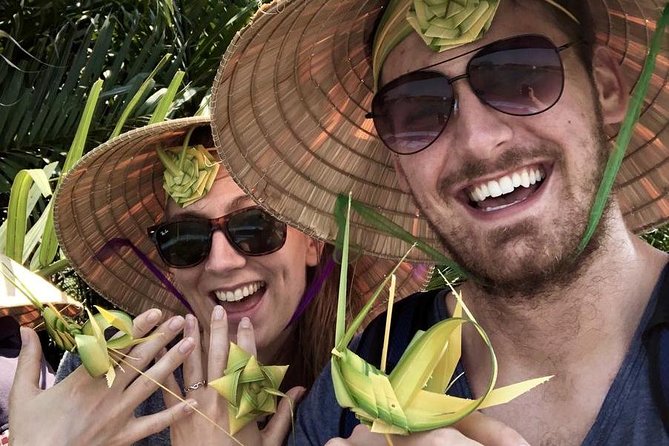 Hoi An City and Basket Boat Tour from Da Nang City - Riding a basket boat at Bay Mau Coconut Forest