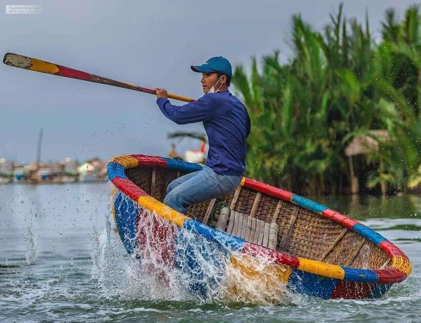 Hoi An: Coconut Basket Boat Ride by Hangcoconut - What the thung chai means in central Vietnam