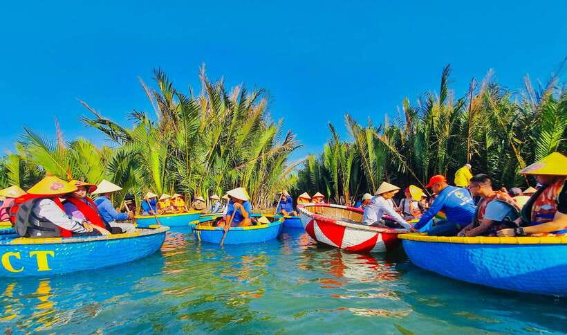 Hoi An: Coconut Basket Boat Rides with Two-way Transfers - From your hotel to Cam Thanh’s coconut waterways