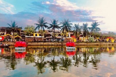 Hoi an Coconut Boat & Hoi an Ancient Town(Option Marble Mountain)