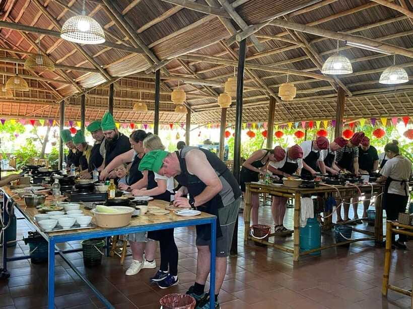 Hoi An: Cooking Class, Crab Fishing-Basket Boat, Market Tour - A Five-Course Vietnamese Cooking Class