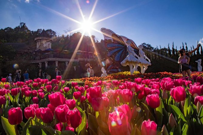 Hoi An/ Da Nang - Ba Na Hills - Golden Bridge Deluxe Small group - The first cable car ride and mountain views