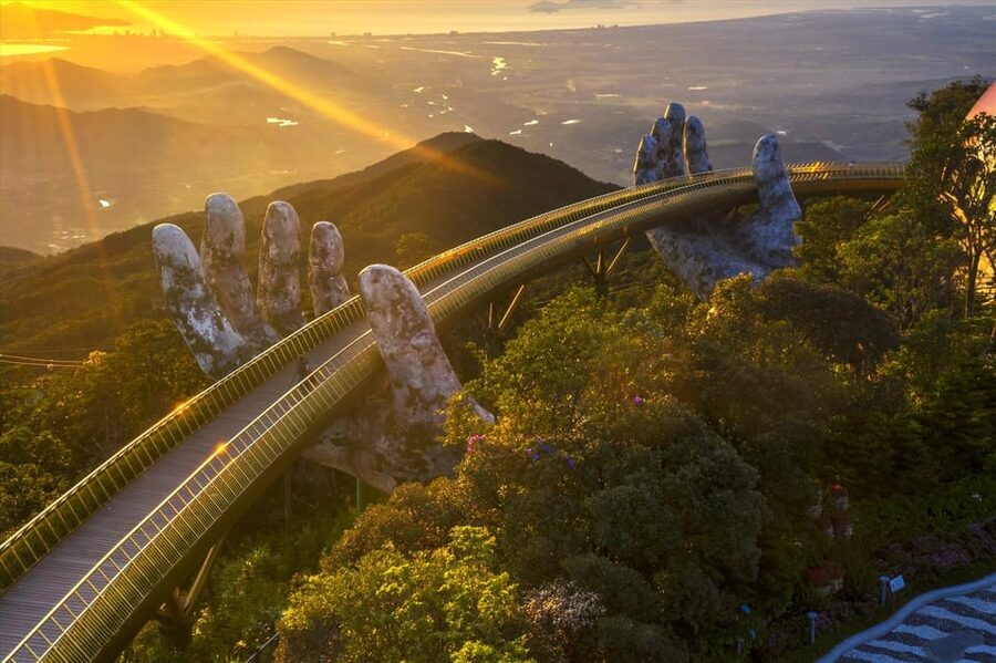 Hoi An/Da Nang : Golden Bridge , Marble Mt & Lady Buddha - Key points at a glance