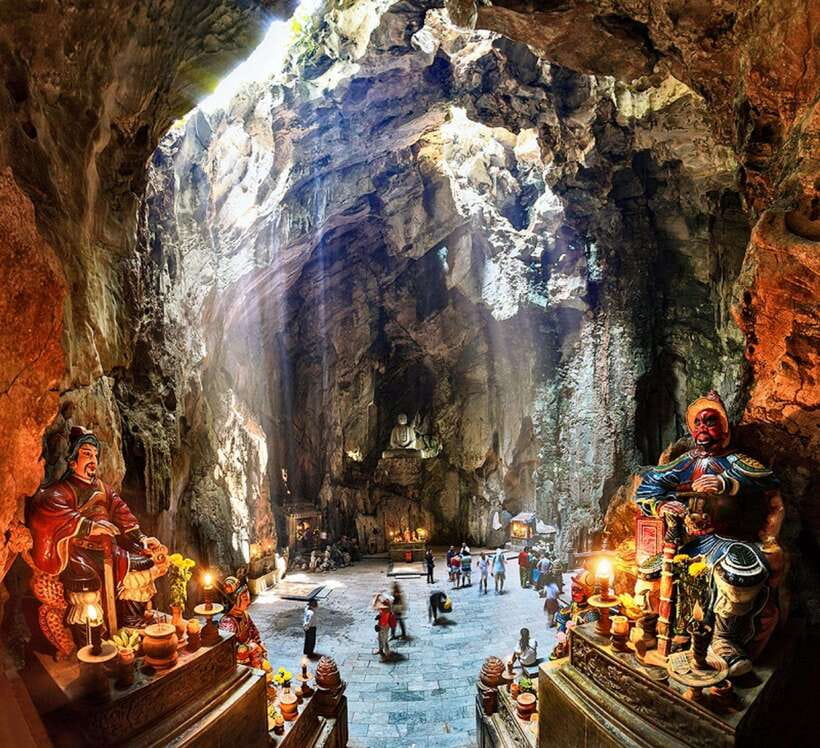 Hoi An/Da Nang: Golden Bridge , My Son Sanctuary & Marble Mt - My Son Sanctuary: Cham temples before the crowds