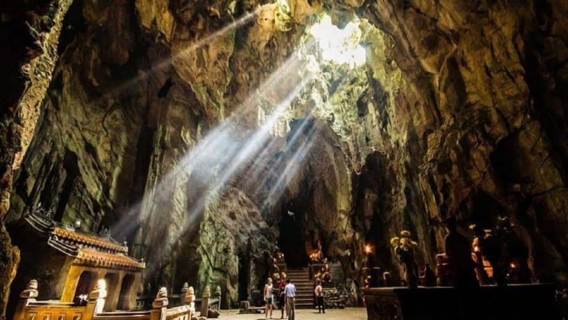 Hoi An/Da Nang: Marble Mountains, Lady Buddha & My Son Trip - Huyen Khong, Tang Chon, and Am Phu caves