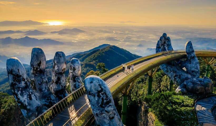 Hoi An/Da Nang: My Son Sanctuary - Golden Bridge by Car - Marble Mountains: Caves, Buddhist Shrines, and Stone Figures