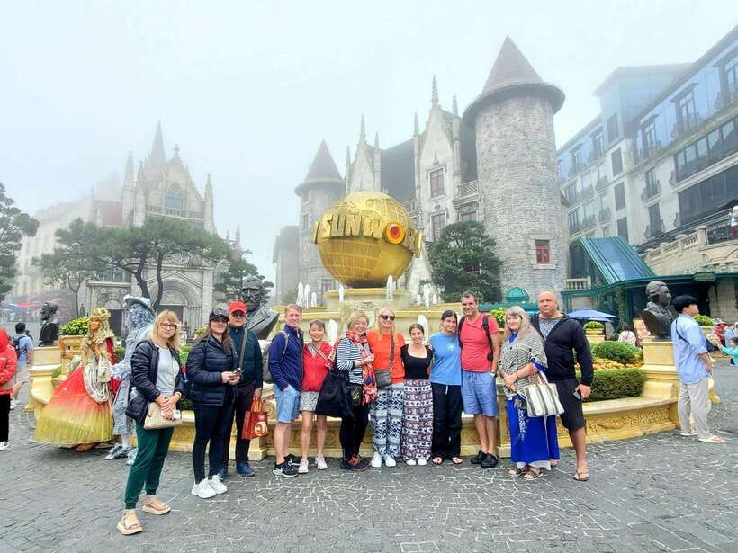 Hoi An / Da Nang to Ba Na Hills Day Trip with Golden Bridge - French Village above the clouds