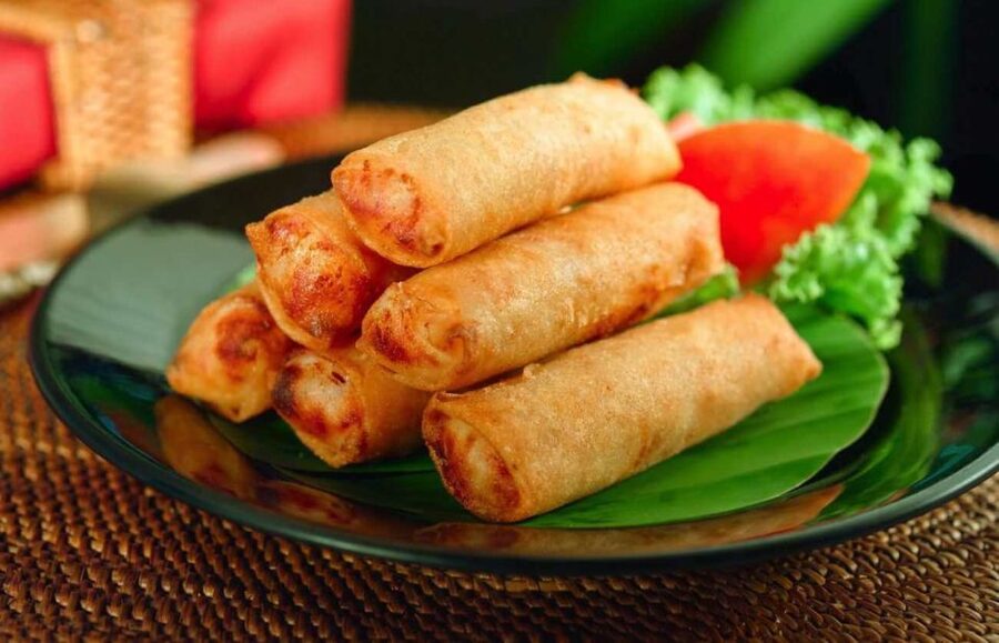 Hoi An/Da Nang: Vegetarian Cooking Class & Basket Boat Ride - Eating what you cooked