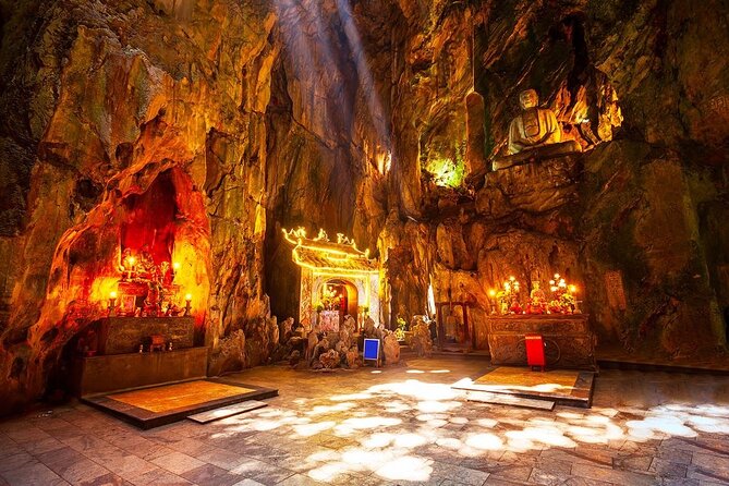 Hoi An/DaNang : Private Trip to Marble Mountain & Lady Buddha - Marble Mountain: caves, shrines, and wide Da Nang views