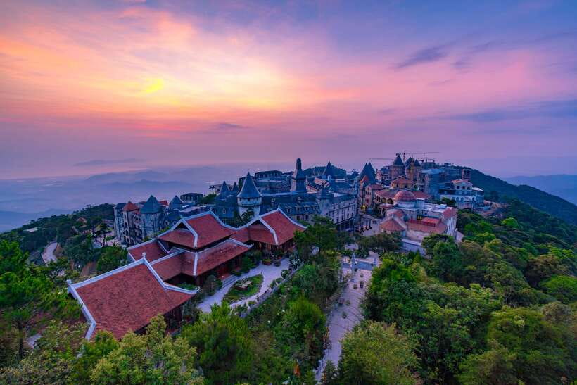 Hoi An: Full-day Ba Na Hills & Amazing Golden Bridge - Gardens, peaks, and the wider Ba Na Hills route
