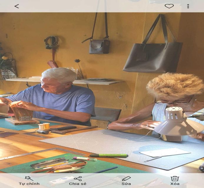 Hoi An: Handmade Leather Crafts Workshop (Starter Course) - Cutting leather accurately with a professional pattern