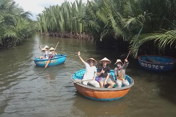 HOI AN Hidden Gems in Rural Villages & River Islands PRIVATE TOUR - Cam Thanh’s Coconut Forest by Basket Boat