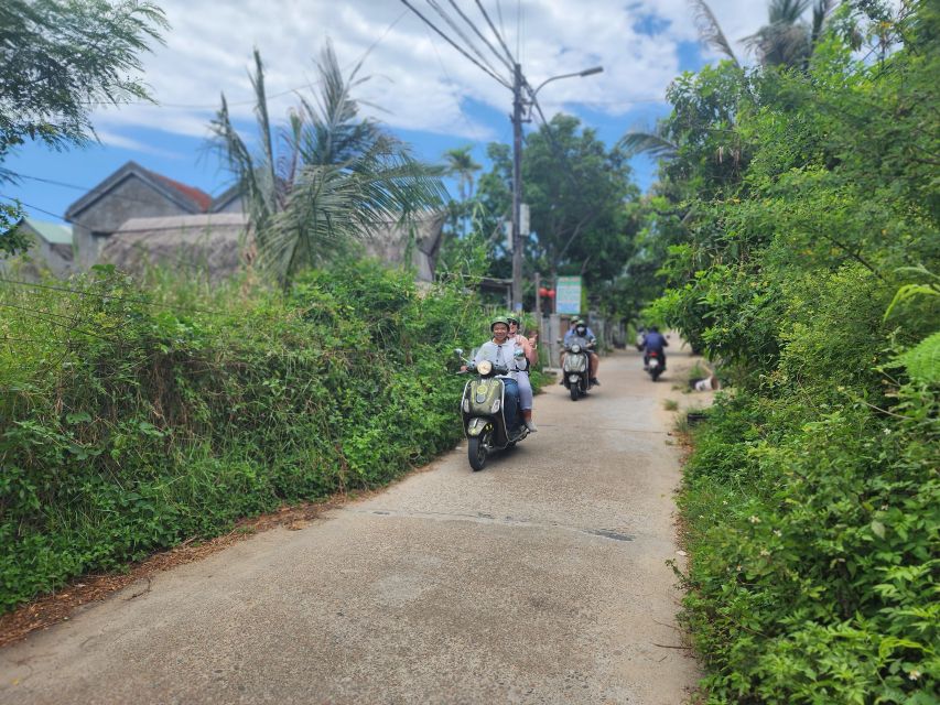 Hoi An Highlights and Hidden Gems Tour by Vespa - Back roads toward rice paddies and waterways