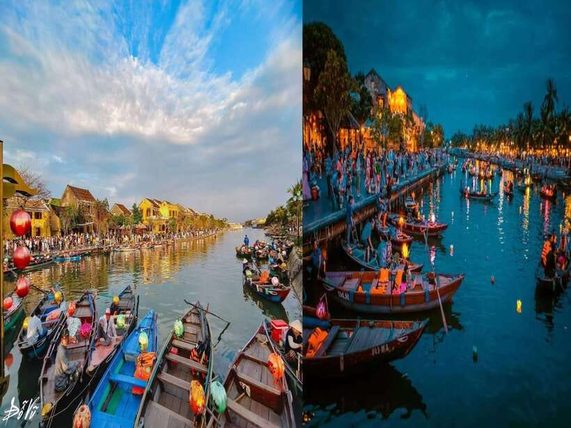 Hoi An : Lantern Boat Trip & Release Lantern - When to ride: 6:30pm or after the rush?