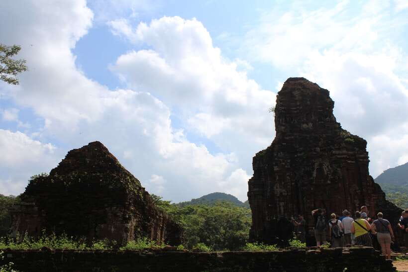 Hoi An: My Son Sanctuary 8 am/1 pm - How the food compares between the two tours