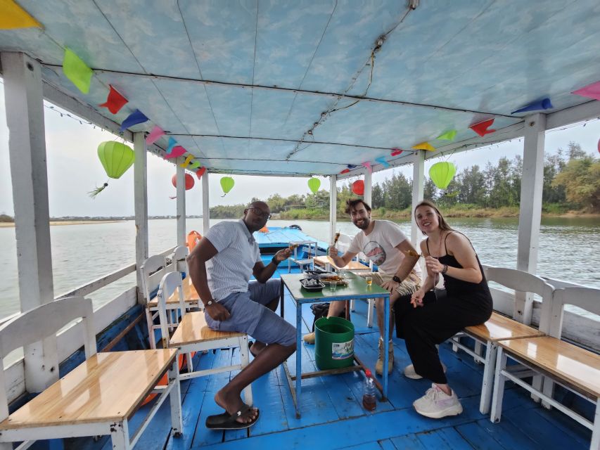 Hoi An: My Son Sanctuary & Sunset River Cruise BBQ or Banhmi - The 12:30 pickup and drive from Hoi An