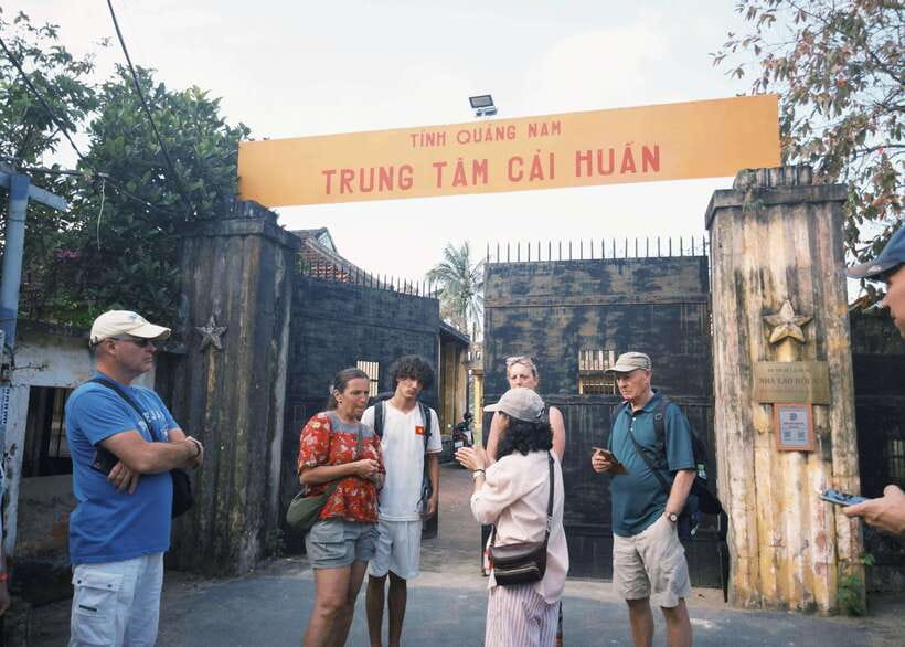 Hoi An Off the Map – Walking Tour in the Backstreets - Meeting the group by the Army Blockhouse