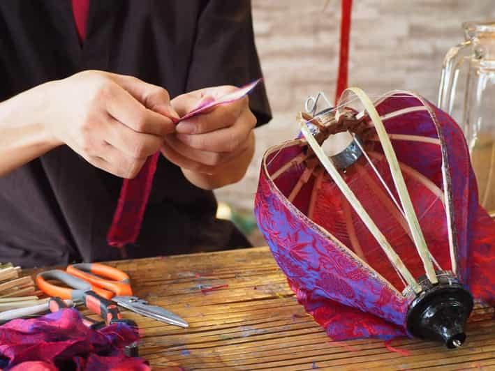 Hoi An: Old Town Lantern-Making Workshop - Choosing fabric, shape, and design