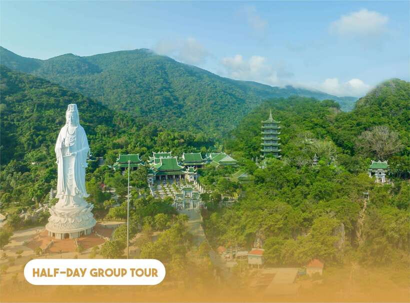 Hoi An: Secrets Of The Marble Mountains & Linh Ung Pagoda - Climbing through Marble Mountain’s sacred caves
