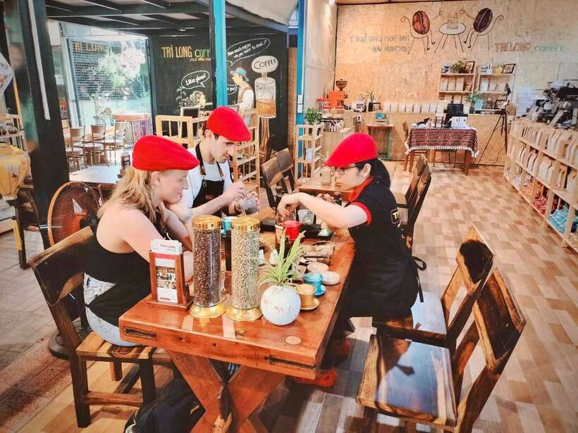 Hoi An: Vietnamese Coffee Making Course - The Phin filter shows coffee at Vietnamese speed