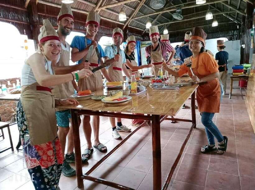 Hoi An : Vietnamese Cooking Class with Hotel Pickup - Eating what you prepared