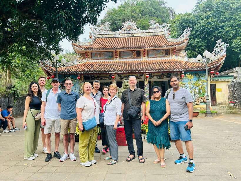Hoian/Danang: Marble Mountain - Am Phu Cave & Lady Buddha - Lunch and the return journey