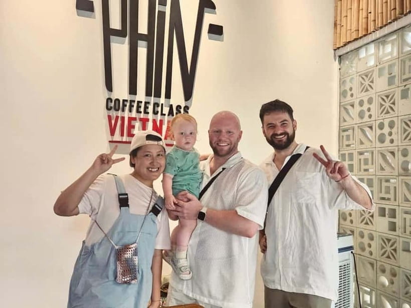 Hue: Brew Egg, Salt & Coconut Coffee - Preparing coconut coffee, hot and cold