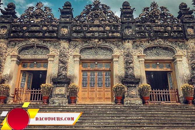 Hue Citadel tour by authentic Train via Hai Van Pass from Da Nang - Thai Hoa Palace and the restored Kien Trung Palace
