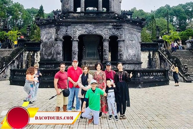 Hue Citadel tour by authentic Train via Hai Van Pass from Da Nang - Khai Dinh Tomb and the final major stop