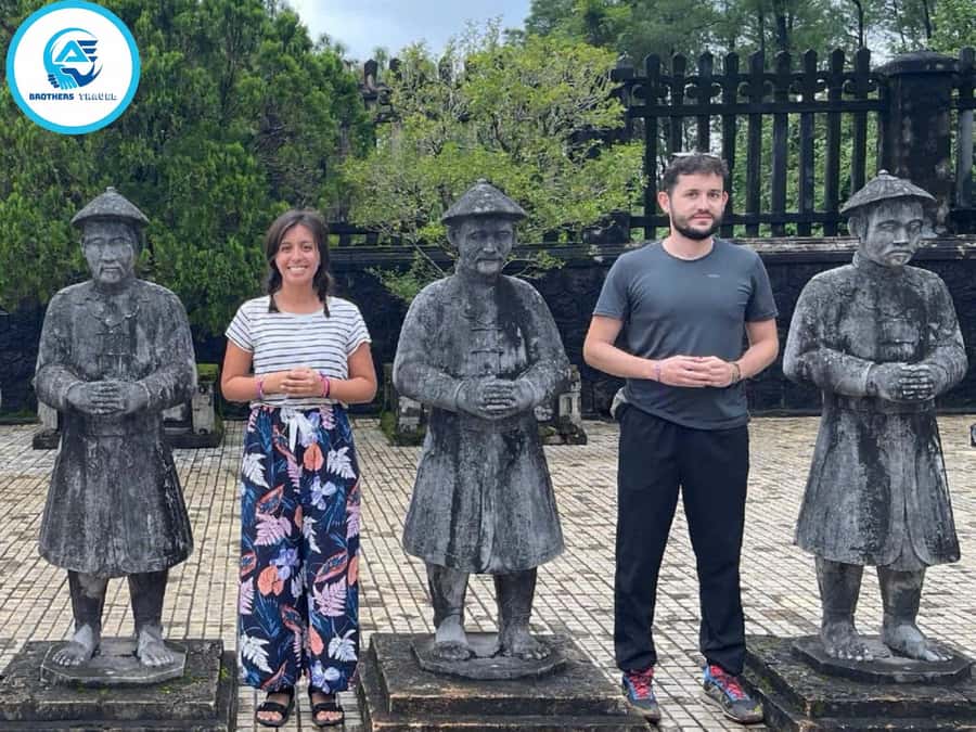 Hue City Tour Full Day - Group Tour - Khai Dinh Tomb is smaller, darker, and more ornate