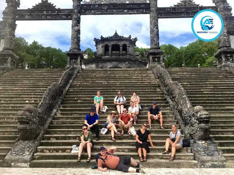 Hue City Tour Full Day - Group Tour - Vong Canh Hill closes the day with a broad view