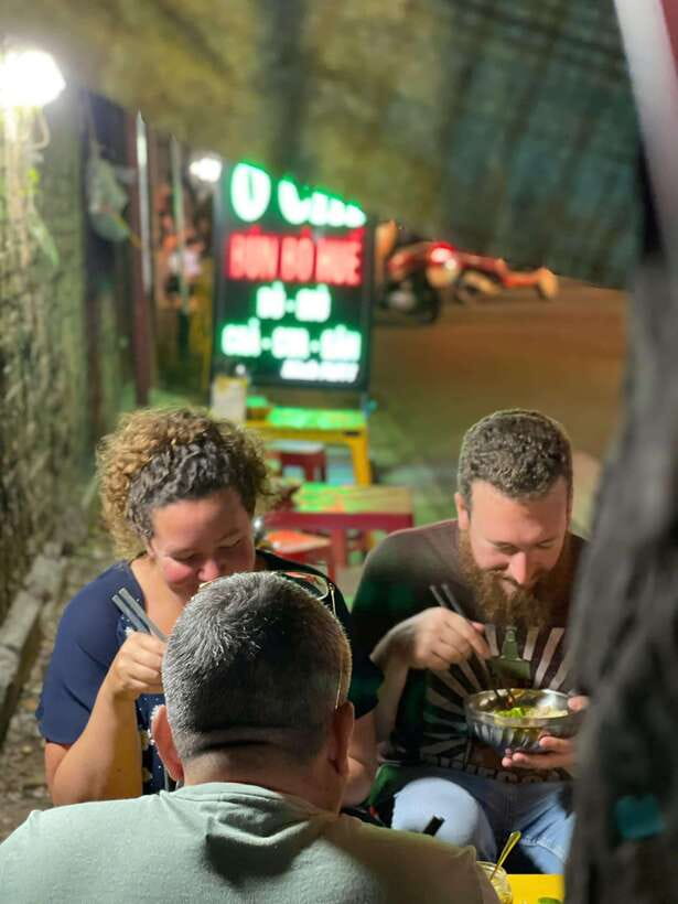 Hue: Guided Local Food Tour with Stories - Second tasting at Cong Ty TNHH Link Teq